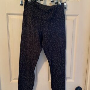 Lululemon align Black Patterned Leggings
